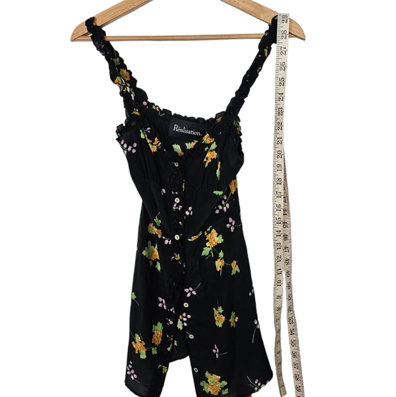 Realisation Par Julia Blossom Dress Silk New With Tags Size XXS - Picture 4 of 10